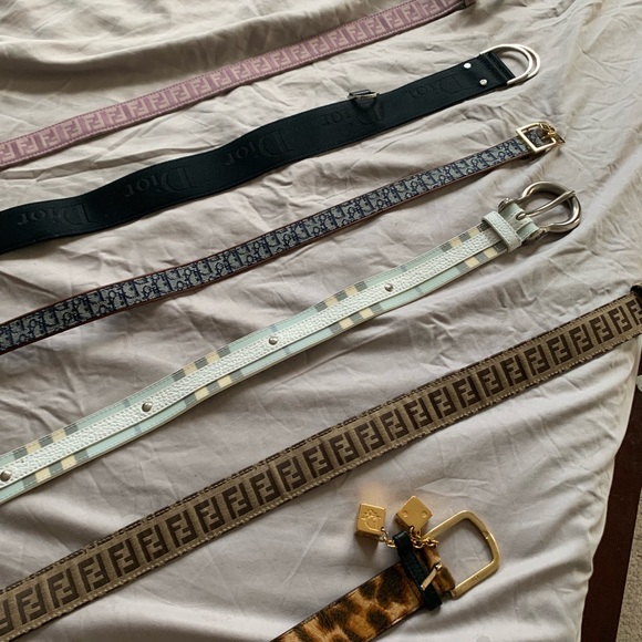 Dior, Fendi and Burberry belts main image 9